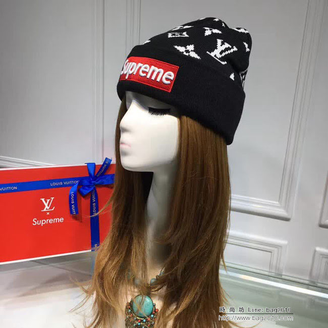 Supreme*LV聯名 經典原單 針織羊毛帽 LLWJ6609